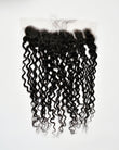 Deep Curly 13X4 Transparent Frontal