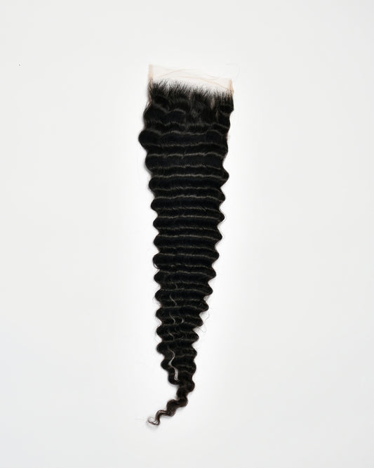 Deep Wave 4X4 Transparent Closure